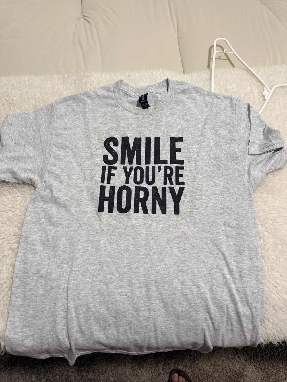 Smile If You're Horny Gildan Graphic Tee inspired by Cheech & Chong Movie